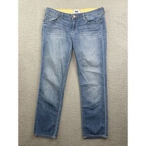 Paige Jeans Womens James Crop Low Rise 26 Medium Wash Blue 31x26